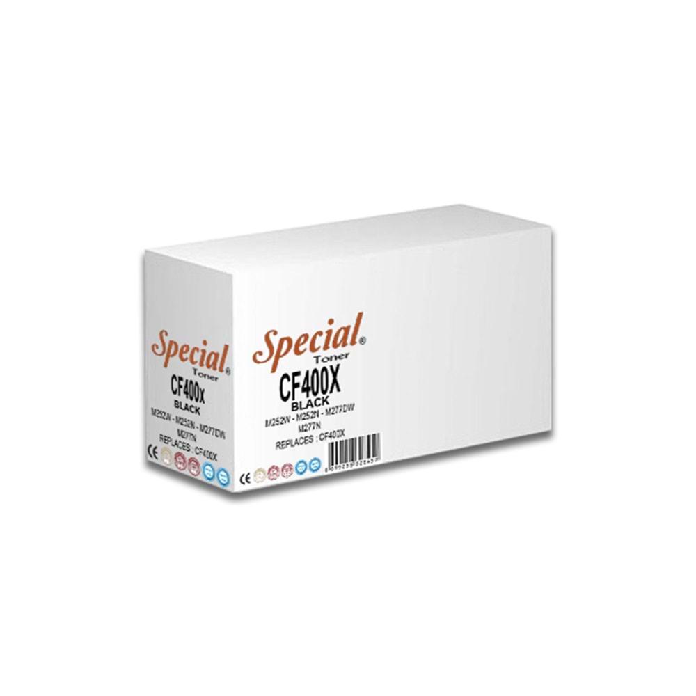 SPECIAL TONER CF400X CRG045HBK SİYAH 201X YÜKSEK KAPASİTE 2,8K